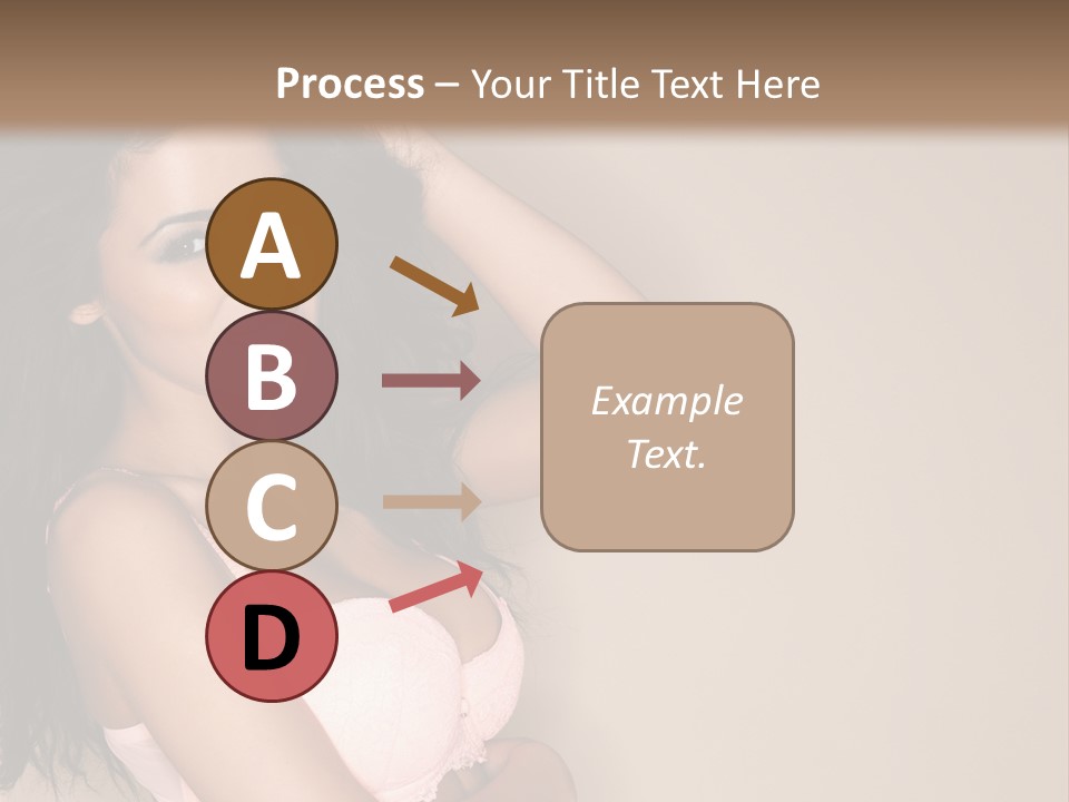 Attractive Beauty Sensuality PowerPoint Template