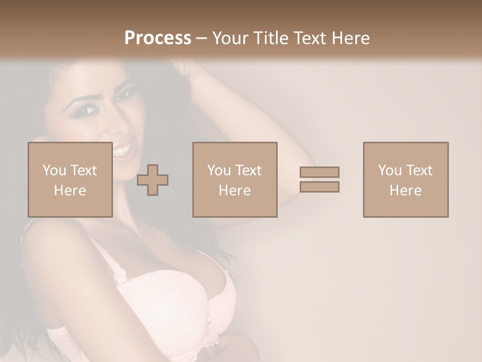 Attractive Beauty Sensuality PowerPoint Template