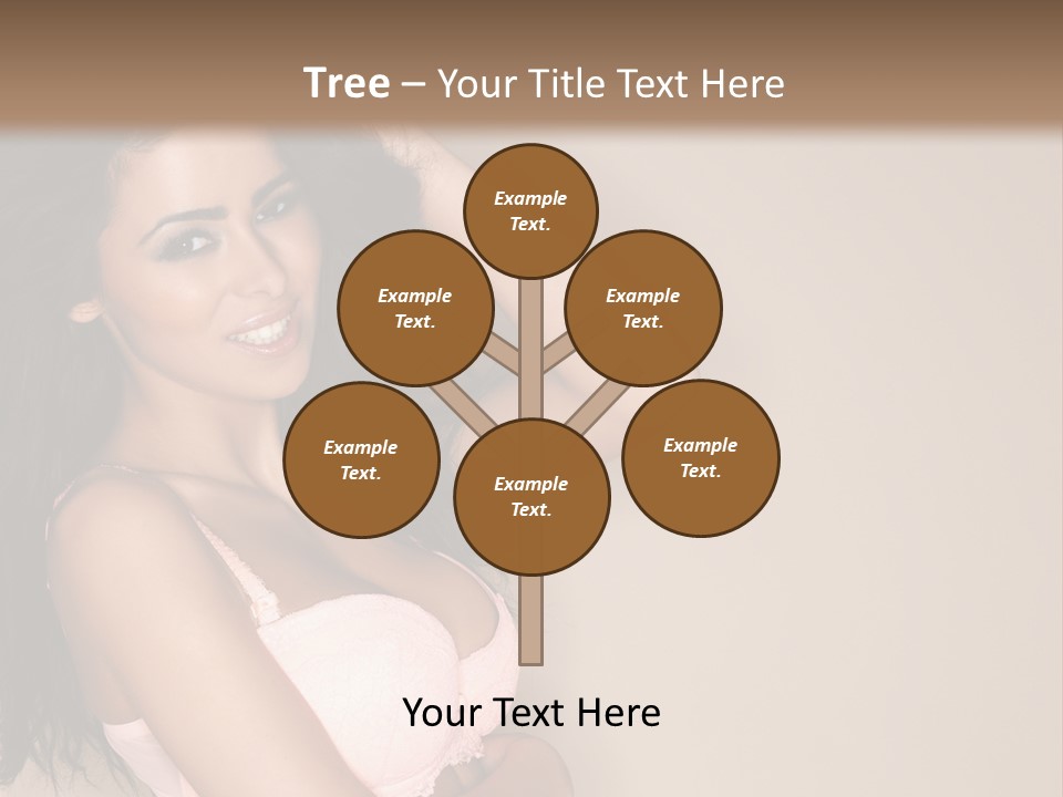 Attractive Beauty Sensuality PowerPoint Template