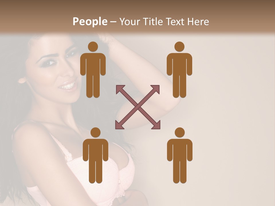 Attractive Beauty Sensuality PowerPoint Template