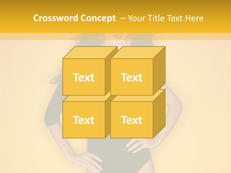 Femininity Woman Background PowerPoint Template