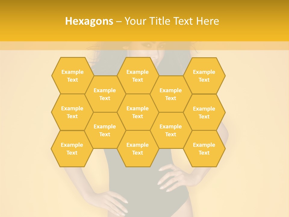 Femininity Woman Background PowerPoint Template