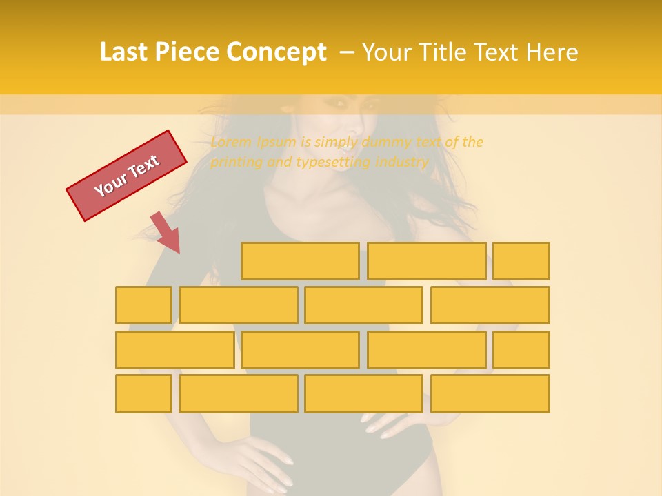 Femininity Woman Background PowerPoint Template