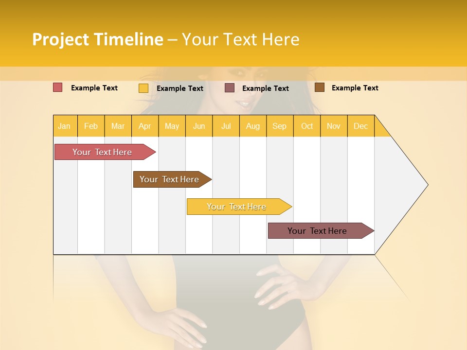 Femininity Woman Background PowerPoint Template