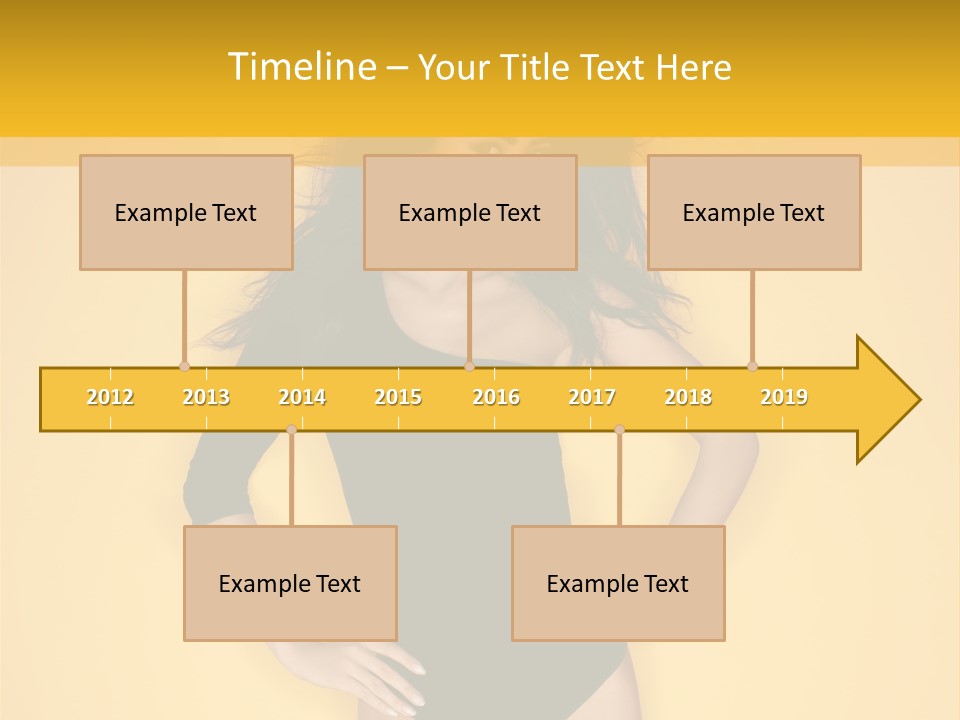 Femininity Woman Background PowerPoint Template