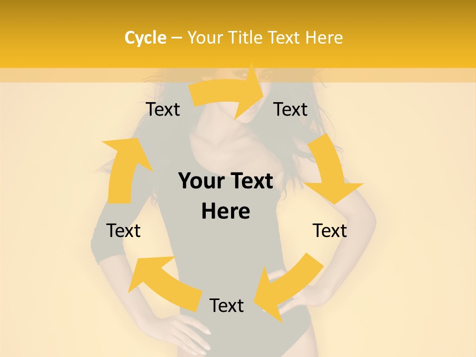 Femininity Woman Background PowerPoint Template