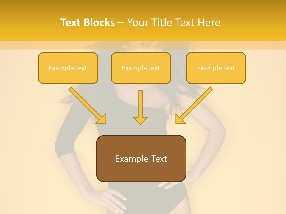 Femininity Woman Background PowerPoint Template