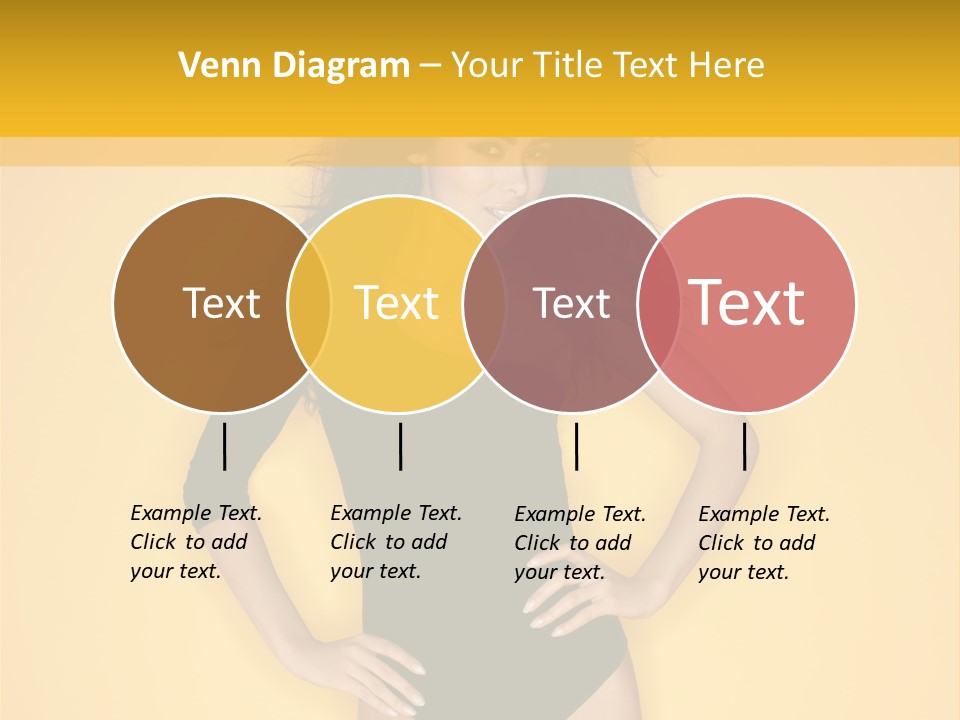 Femininity Woman Background PowerPoint Template