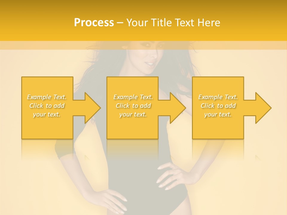 Femininity Woman Background PowerPoint Template