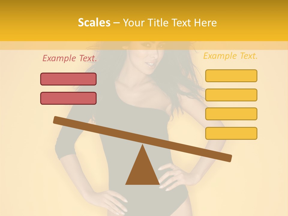 Femininity Woman Background PowerPoint Template