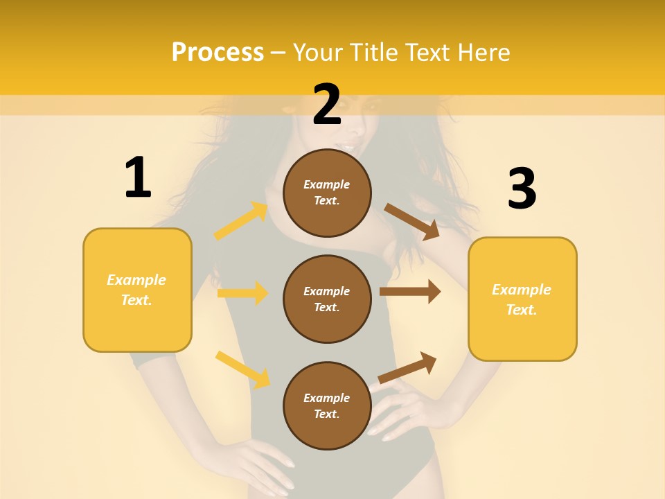 Femininity Woman Background PowerPoint Template