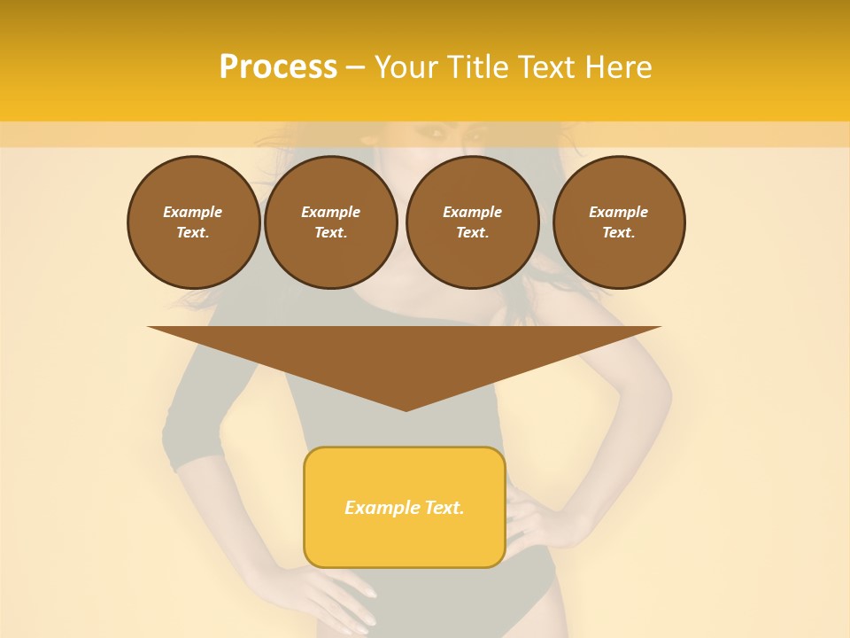 Femininity Woman Background PowerPoint Template