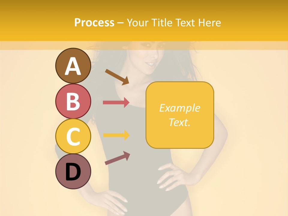 Femininity Woman Background PowerPoint Template