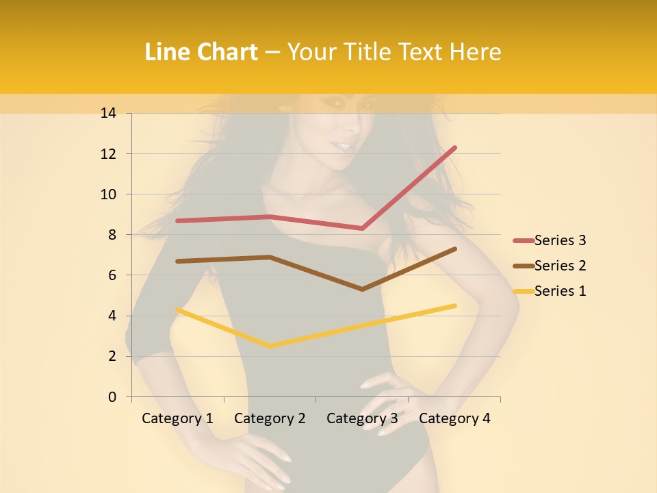 Femininity Woman Background PowerPoint Template