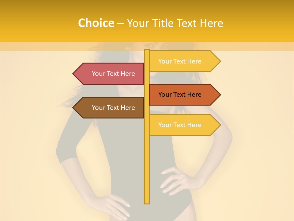 Femininity Woman Background PowerPoint Template