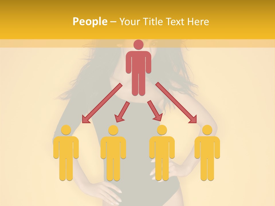 Femininity Woman Background PowerPoint Template