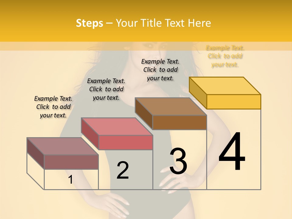 Femininity Woman Background PowerPoint Template