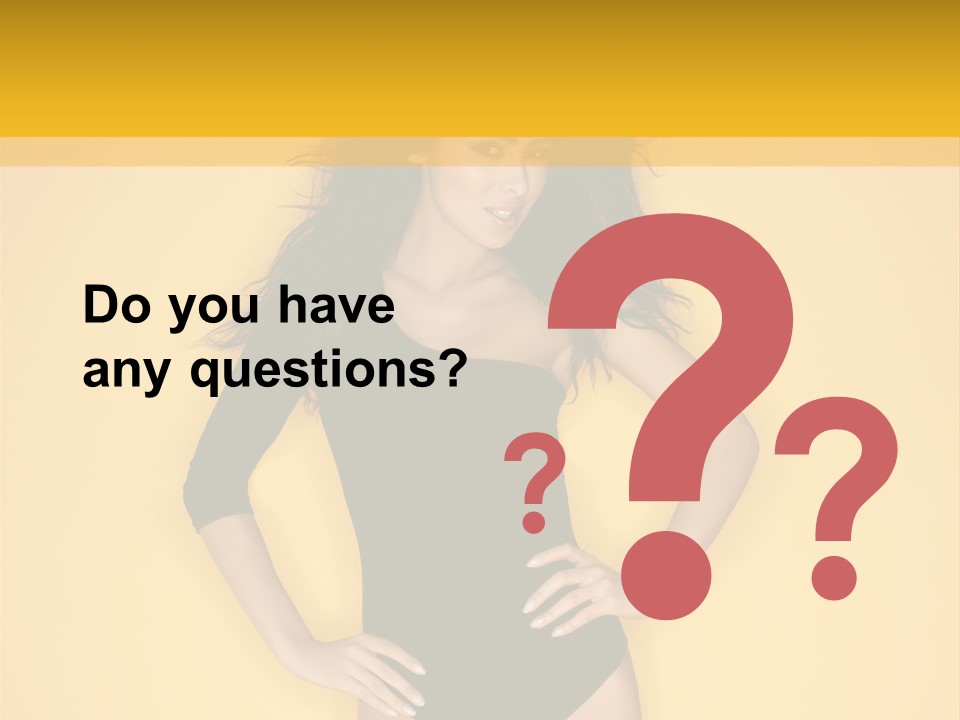 Femininity Woman Background PowerPoint Template