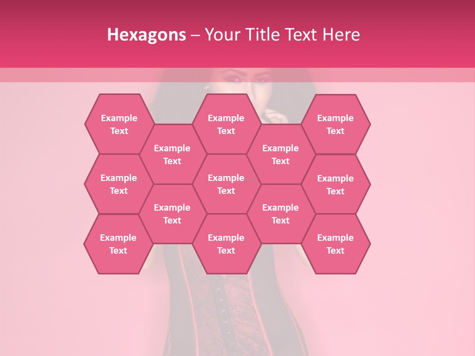 Underwear Figure Caucasian PowerPoint Template