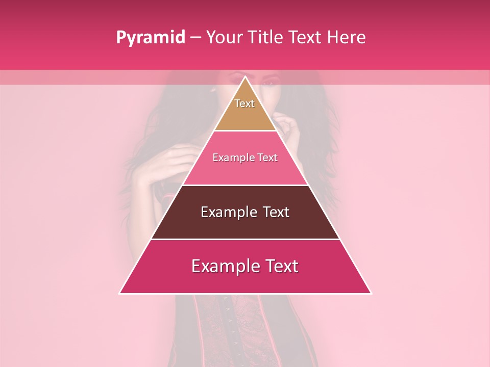 Underwear Figure Caucasian PowerPoint Template