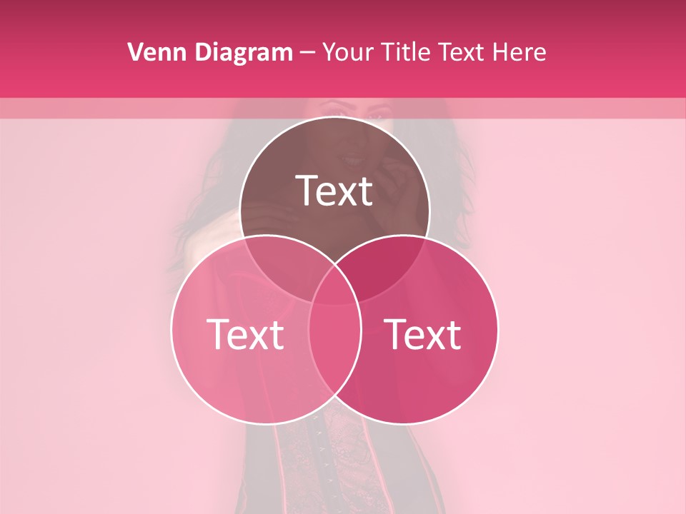 Underwear Figure Caucasian PowerPoint Template