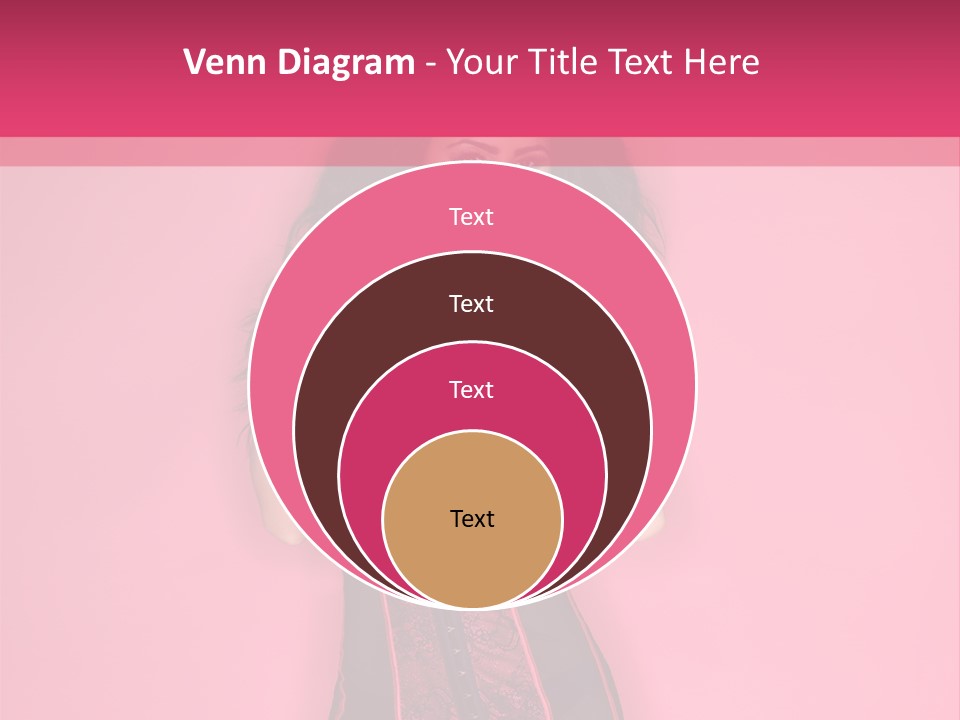 Underwear Figure Caucasian PowerPoint Template