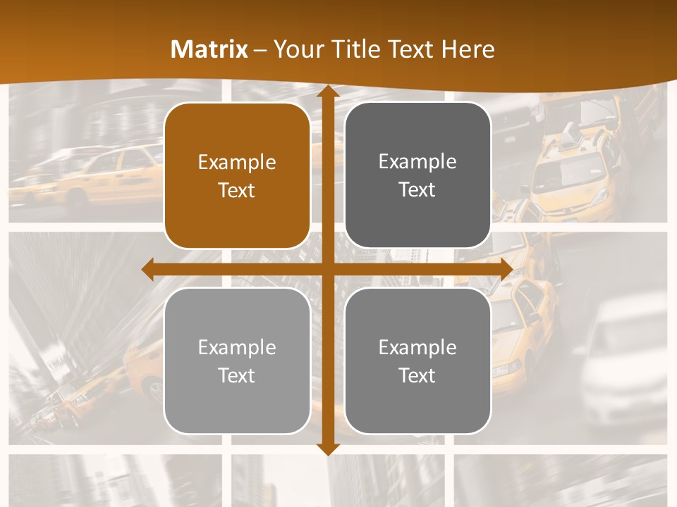 Manhattan Unis Symbole PowerPoint Template