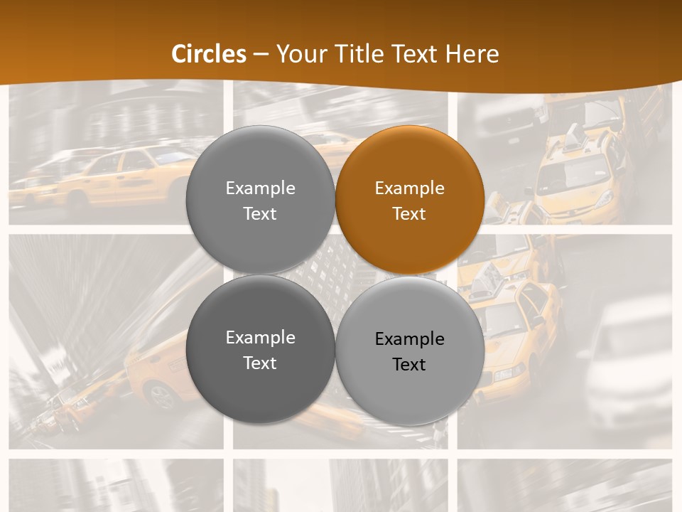 Manhattan Unis Symbole PowerPoint Template