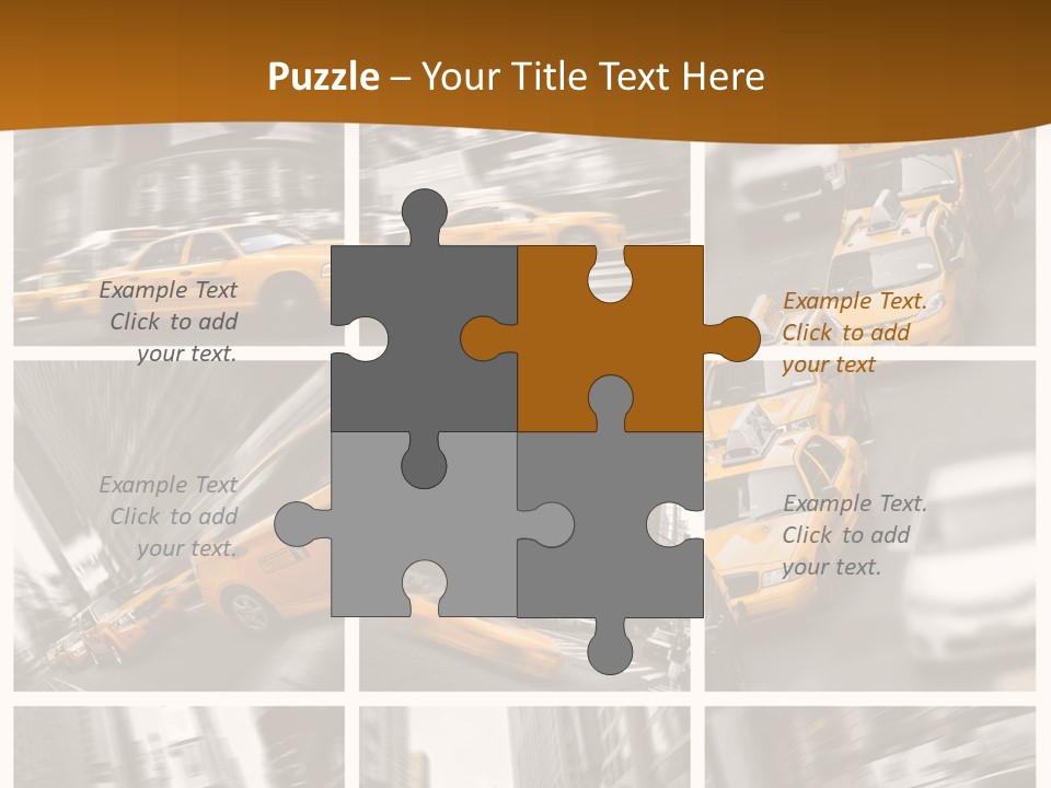 Manhattan Unis Symbole PowerPoint Template