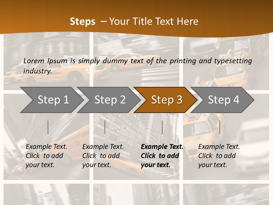 Manhattan Unis Symbole PowerPoint Template