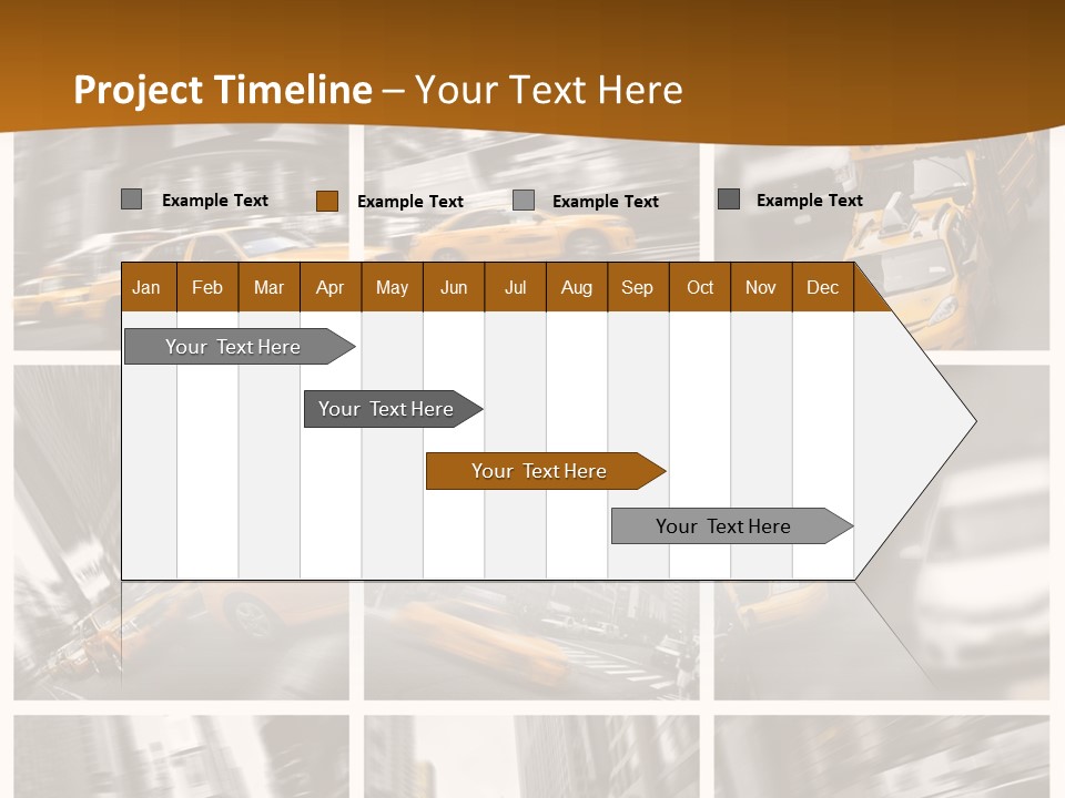 Manhattan Unis Symbole PowerPoint Template