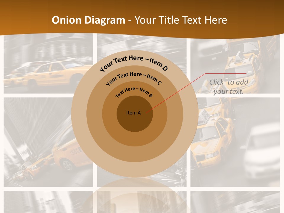 Manhattan Unis Symbole PowerPoint Template