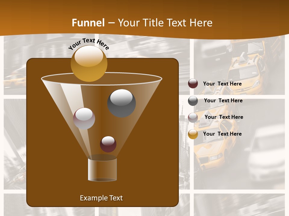 Manhattan Unis Symbole PowerPoint Template