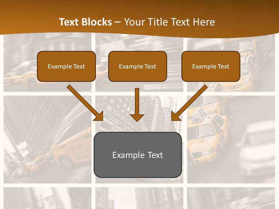 Manhattan Unis Symbole PowerPoint Template