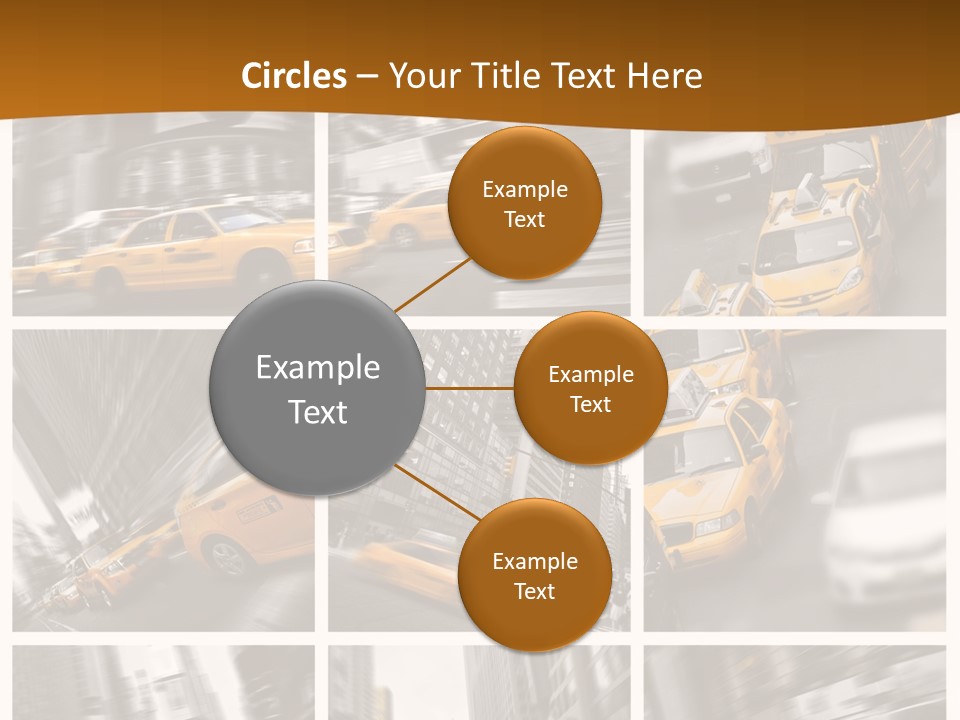 Manhattan Unis Symbole PowerPoint Template