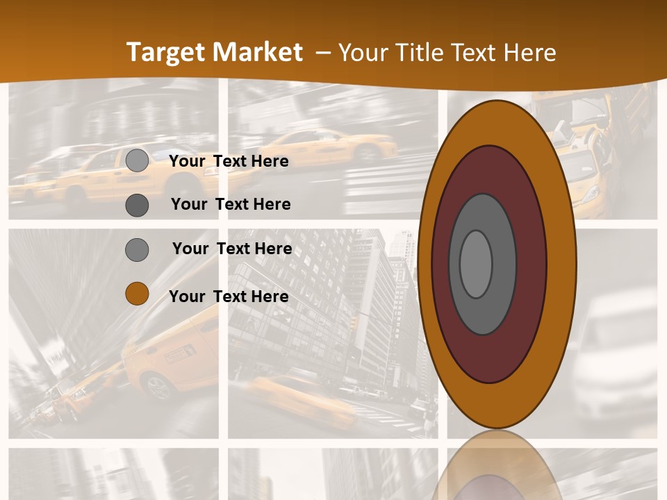 Manhattan Unis Symbole PowerPoint Template