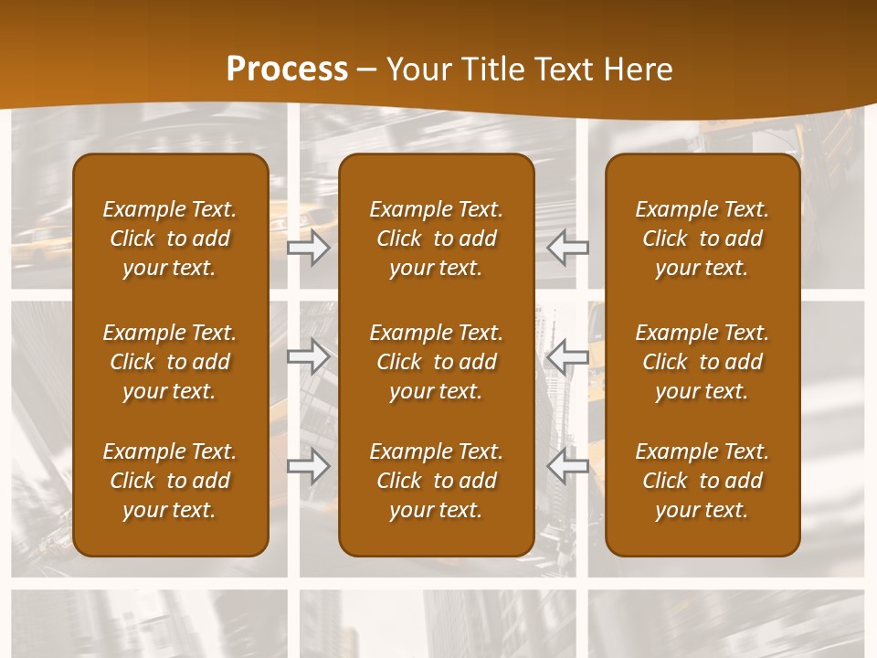 Manhattan Unis Symbole PowerPoint Template