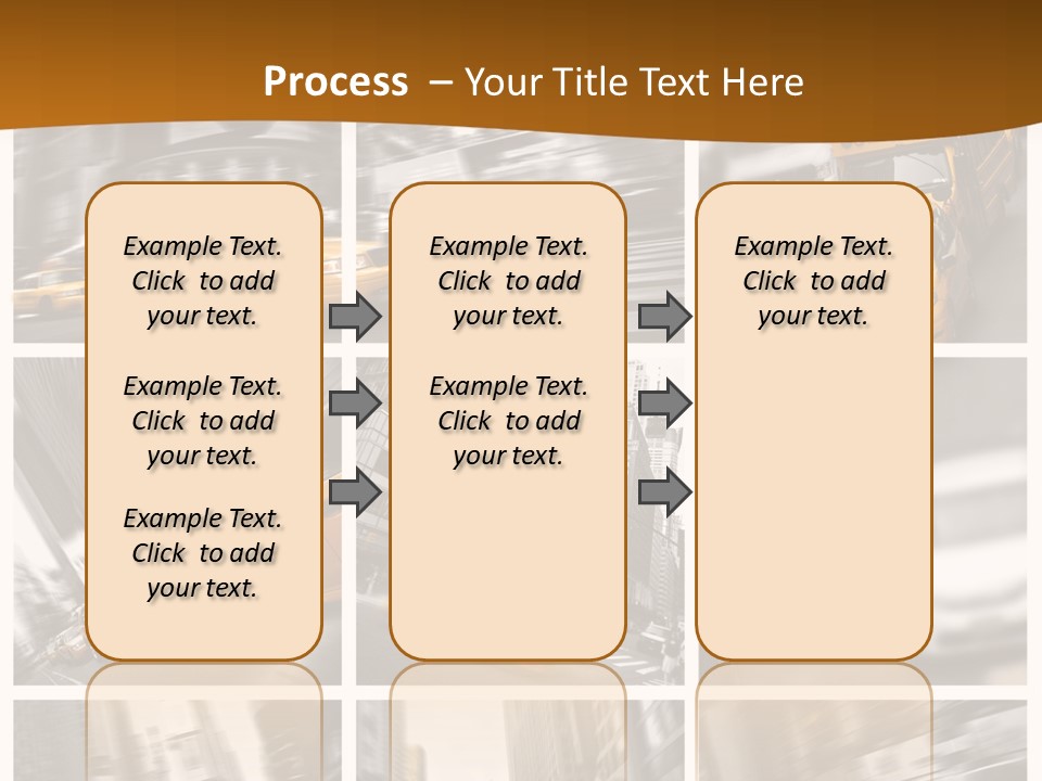 Manhattan Unis Symbole PowerPoint Template
