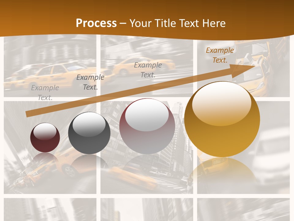 Manhattan Unis Symbole PowerPoint Template