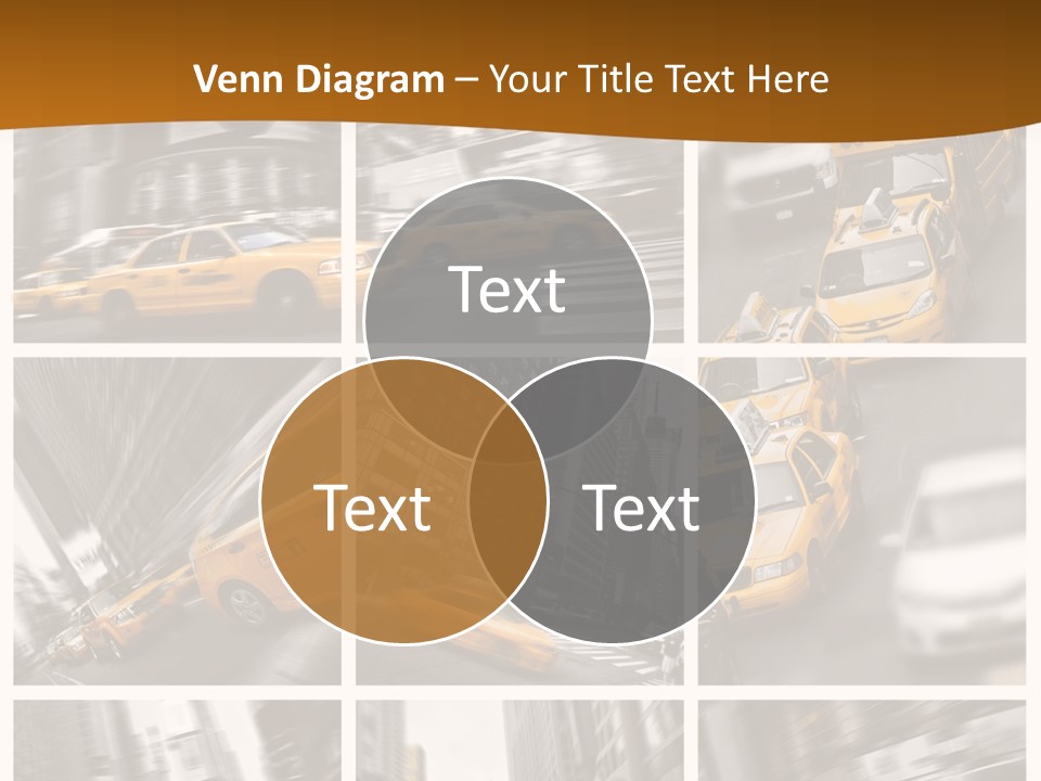 Manhattan Unis Symbole PowerPoint Template