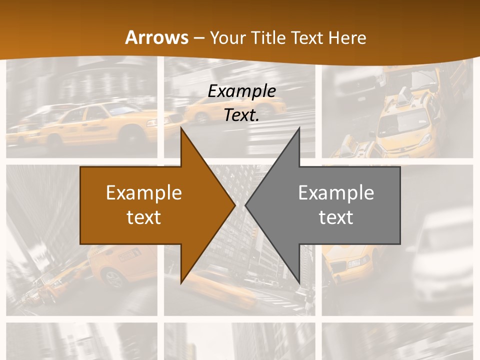 Manhattan Unis Symbole PowerPoint Template