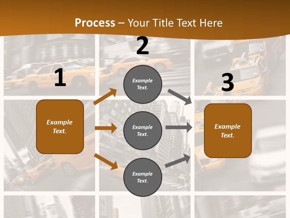 Manhattan Unis Symbole PowerPoint Template