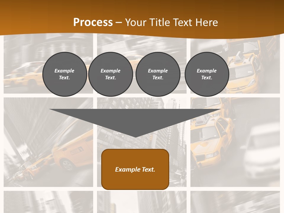 Manhattan Unis Symbole PowerPoint Template
