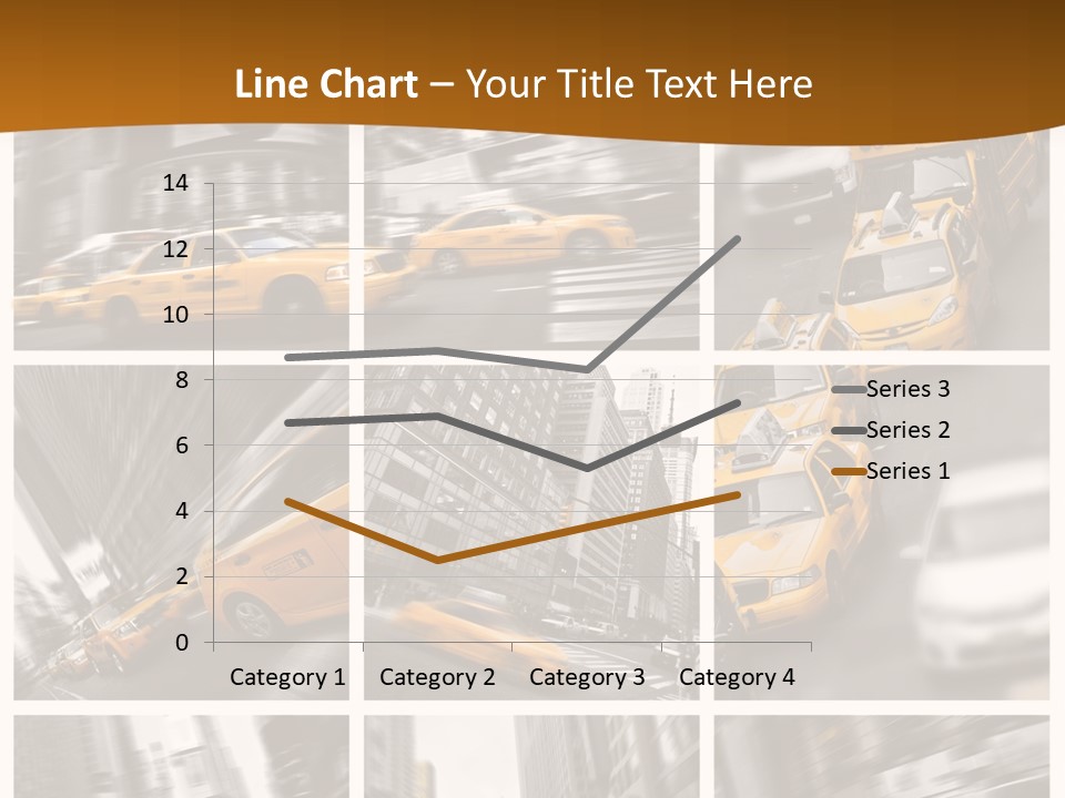 Manhattan Unis Symbole PowerPoint Template