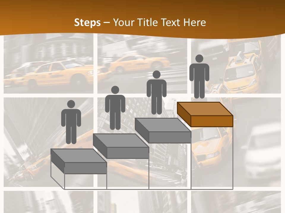 Manhattan Unis Symbole PowerPoint Template