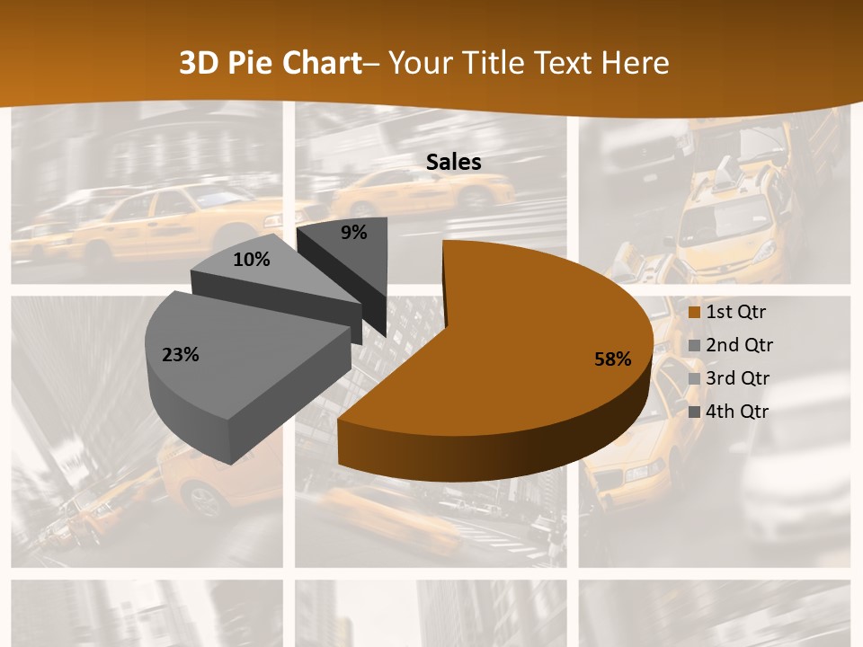 Manhattan Unis Symbole PowerPoint Template