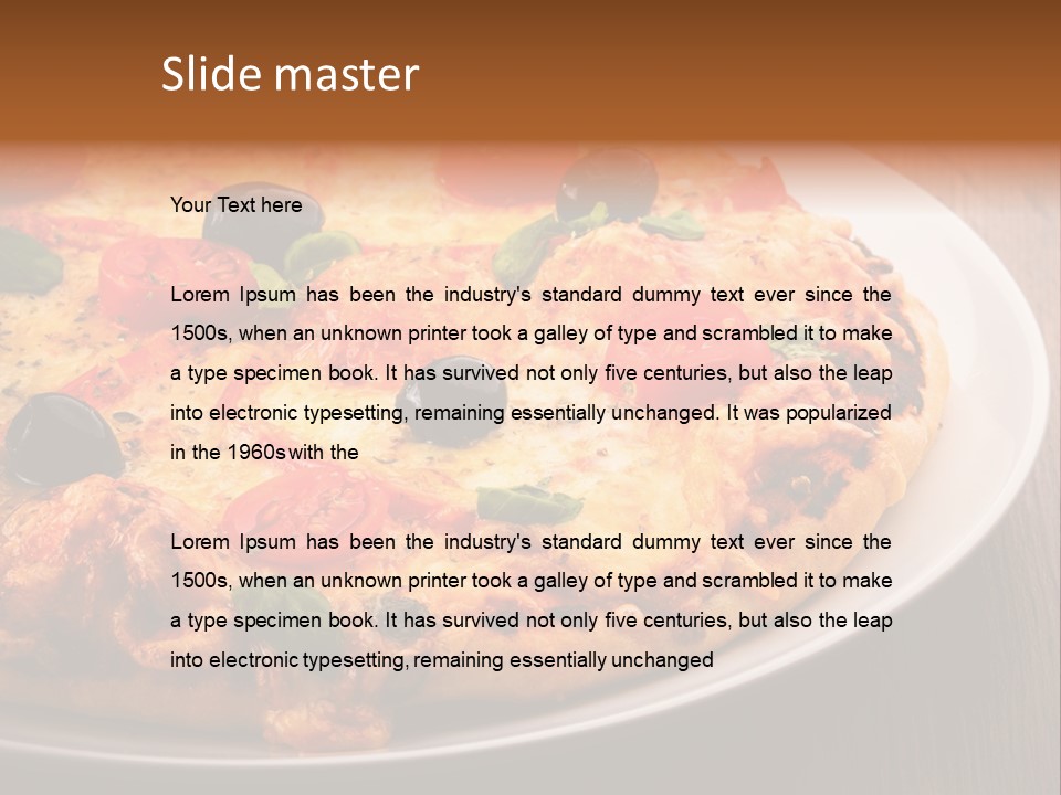 Horizontal Onion Fast PowerPoint Template