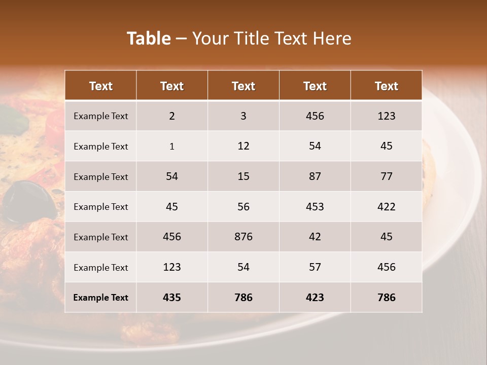 Horizontal Onion Fast PowerPoint Template
