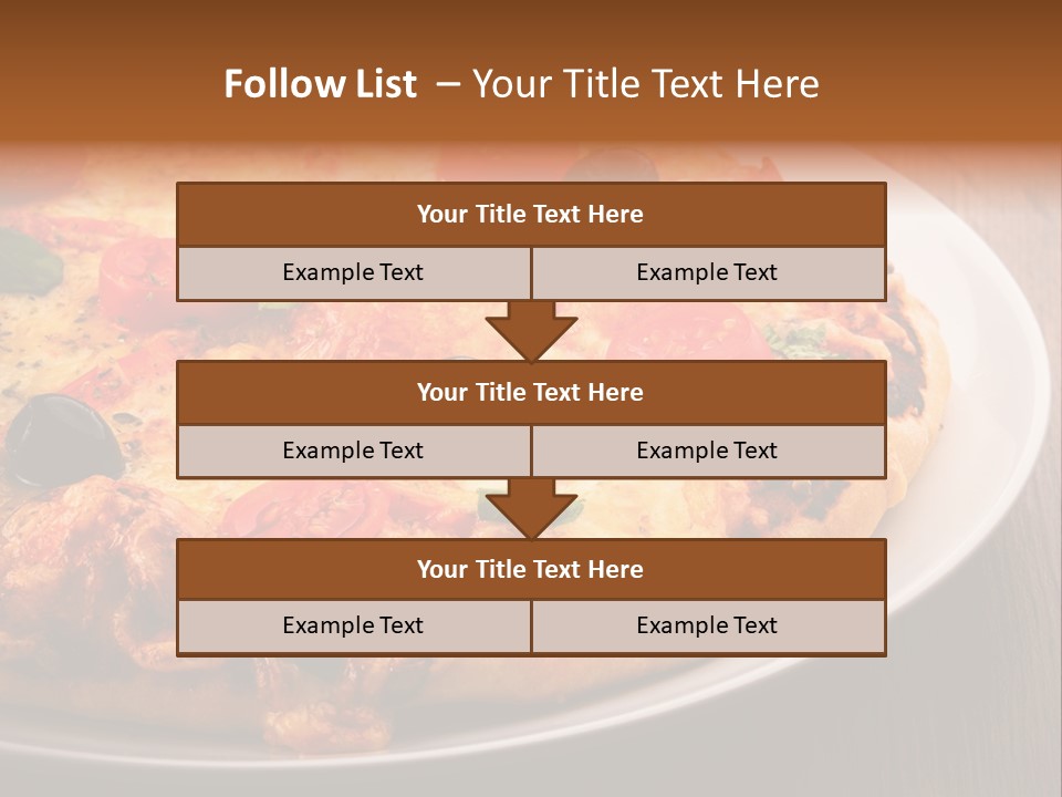 Horizontal Onion Fast PowerPoint Template