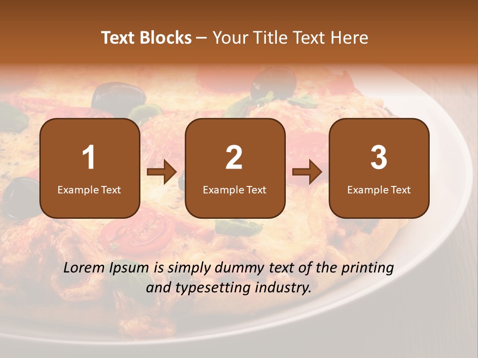 Horizontal Onion Fast PowerPoint Template